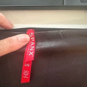 NWOT Deep Burgundy Spanx Leggings